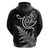 New Zealand Octopus Tattoo and Fern Hoodie Maori Pattern