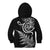 New Zealand Octopus Tattoo and Fern Kid Hoodie Maori Pattern