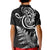 New Zealand Octopus Tattoo and Fern Kid Polo Shirt Maori Pattern