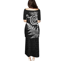 New Zealand Octopus Tattoo and Fern Puletasi Maori Pattern LT03 - Polynesian Pride