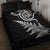 New Zealand Octopus Tattoo and Fern Quilt Bed Set Maori Pattern