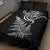 New Zealand Octopus Tattoo and Fern Quilt Bed Set Maori Pattern