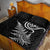 New Zealand Octopus Tattoo and Fern Quilt Bed Set Maori Pattern