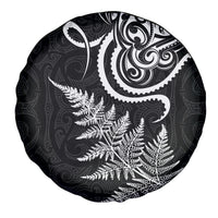 New Zealand Octopus Tattoo and Fern Spare Tire Cover Maori Pattern LT03 - Polynesian Pride