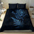 New Zealand Octopus Tattoo and Fern Bedding Set Maori Pattern Matariki Style