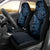 New Zealand Octopus Tattoo and Fern Car Seat Cover Maori Pattern Matariki Style