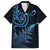 New Zealand Octopus Tattoo and Fern Family Matching Tank Maxi Dress and Hawaiian Shirt Maori Pattern Matariki Style