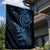 New Zealand Octopus Tattoo and Fern Garden Flag Maori Pattern Matariki Style