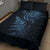 New Zealand Octopus Tattoo and Fern Quilt Bed Set Maori Pattern Matariki Style