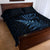 New Zealand Octopus Tattoo and Fern Quilt Bed Set Maori Pattern Matariki Style