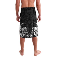 New Zealand Crocodile Tattoo and Fern Lavalava Maori Pattern LT03 - Polynesian Pride