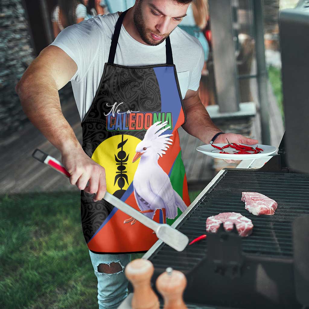 New Caledonia Apron Kagu Bird and The Seal with Melanesian Culture - Polynesian Pride