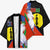 New Caledonia Kimono Kagu Bird and The Seal with Melanesian Culture - Polynesian Pride