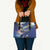 Marshall Islands Manit Day Leather Bag Grunge National Flag with Whales and Tribal Tattoos - Polynesian Pride