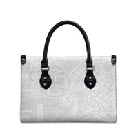 Samoan Culture-Lotu Tamaiti Leather Bag Siapo and Polynesian Art Tattoos - Polynesian Pride