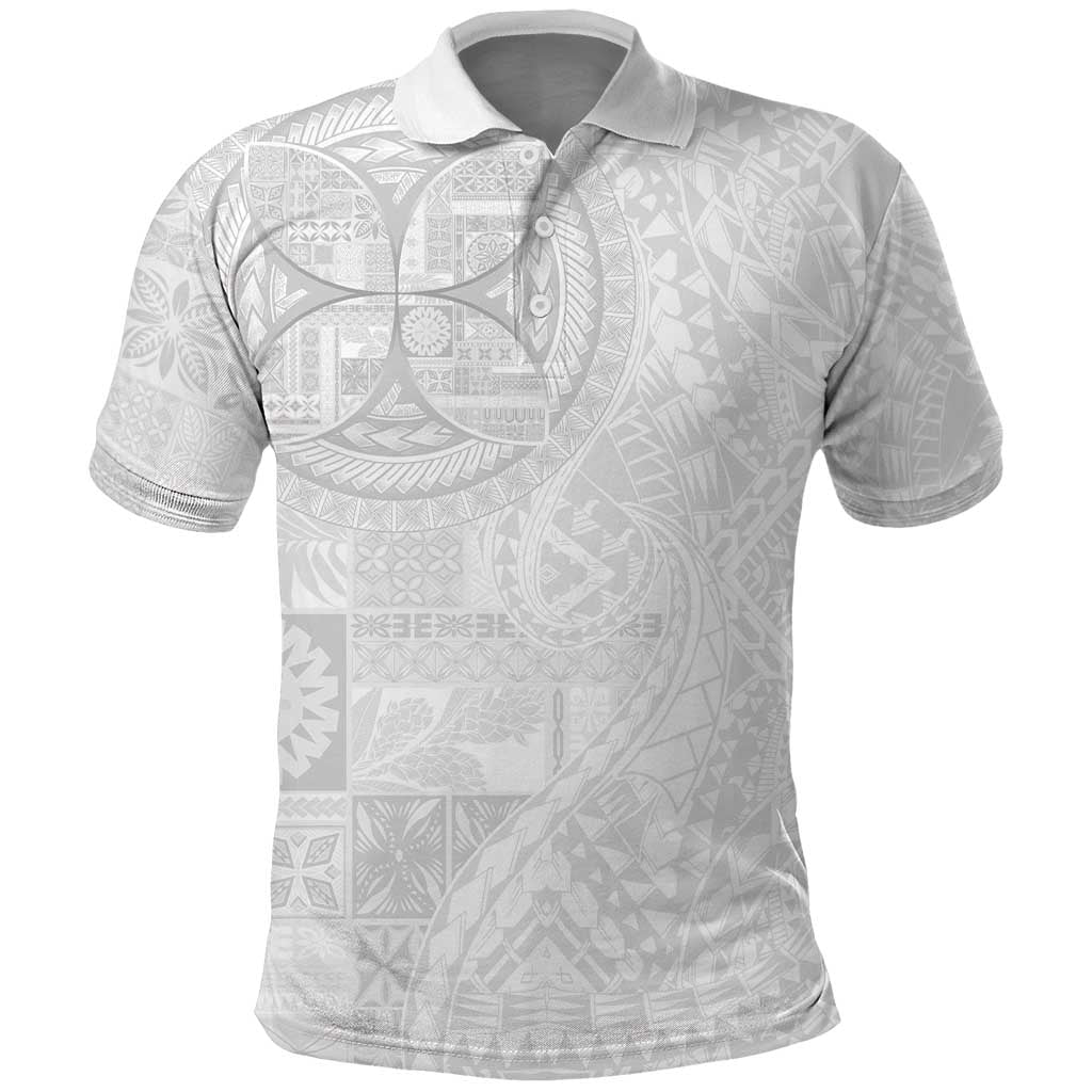 Samoan Culture-Lotu Tamaiti Polo Shirt Siapo and Polynesian Art Tattoos - Polynesian Pride