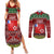 wallis-and-futuna-christmas-couples-matching-summer-maxi-dress-and-long-sleeve-button-shirts-coat-of-arms-and-map-beautiful-merry-xmas-snowflake