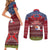 french-polynesia-christmas-couples-matching-short-sleeve-bodycon-dress-and-long-sleeve-button-shirts-coat-of-arms-and-map-beautiful-merry-xmas-snowflake