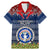 northern-mariana-islands-christmas-family-matching-mermaid-dress-and-hawaiian-shirt-coat-of-arms-and-map-beautiful-merry-xmas-snowflake