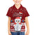 Palau Christmas Family Matching Puletasi Dress and Hawaiian Shirt Snowman and Palau Coat of Arms Maori Tribal Xmas Style LT03 Son's Shirt Red - Polynesian Pride