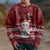 Palau Christmas Kid Ugly Christmas Sweater Snowman and Palau Coat of Arms Maori Tribal Xmas Style LT03 - Polynesian Pride