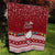 Palau Christmas Quilt Snowman and Palau Coat of Arms Maori Tribal Xmas Style LT03 - Polynesian Pride