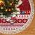 Palau Christmas Tree Skirt Snowman and Palau Coat of Arms Maori Tribal Xmas Style LT03 - Polynesian Pride