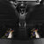 New Zealand Hoiho Car Mats Maori Art Tattoo and Silver Fern