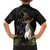 New Zealand Hoiho Kid Hawaiian Shirt Maori Art Tattoo and Silver Fern