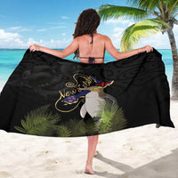 New Zealand Hoiho Sarong Maori Art Tattoo and Silver Fern