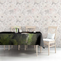 New Zealand Hoiho Tablecloth Maori Art Tattoo and Silver Fern LT03 - Polynesian Pride