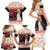 New Zealand Merry Christmas Family Matching Short Sleeve Bodycon Dress and Hawaiian Shirt Hoiho Xmas - Haka Dance and Pohutukawa