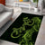 New Zealand Gecko Maori Art Tattoo Area Rug