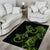 New Zealand Gecko Maori Art Tattoo Area Rug