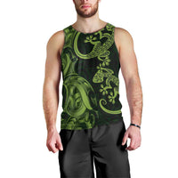 New Zealand Gecko Maori Art Tattoo Men Tank Top LT03 - Polynesian Pride