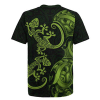 New Zealand Gecko Maori Art Tattoo Rugby Jersey