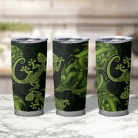 New Zealand Gecko Maori Art Tattoo Tumbler Cup LT03 - Polynesian Pride