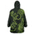 New Zealand Gecko Maori Art Tattoo Wearable Blanket Hoodie