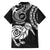 New Zealand Family Matching Long Sleeve Bodycon Dress and Hawaiian Shirt Stylized Kiwi Bird Tattoo Mix Koru Circle and Maori Ethnic Vibe LT03 - Polynesian Pride