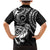 New Zealand Family Matching Mermaid Dress and Hawaiian Shirt Stylized Kiwi Bird Tattoo Mix Koru Circle and Maori Ethnic Vibe LT03 - Polynesian Pride