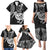 New Zealand Family Matching Puletasi Dress and Hawaiian Shirt Stylized Kiwi Bird Tattoo Mix Koru Circle and Maori Ethnic Vibe LT03 - Polynesian Pride