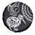 New Zealand Spare Tire Cover Stylized Kiwi Bird Tattoo Mix Koru Circle and Maori Ethnic Vibe LT03 - Polynesian Pride