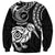 New Zealand Sweatshirt Stylized Kiwi Bird Tattoo Mix Koru Circle and Maori Ethnic Vibe LT03 - Polynesian Pride