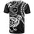 New Zealand T Shirt Stylized Kiwi Bird Tattoo Mix Koru Circle and Maori Ethnic Vibe LT03 - Polynesian Pride