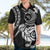 Personalised New Zealand Hawaiian Shirt Stylized Kiwi Bird Tattoo Mix Koru Circle and Maori Ethnic Vibe LT03 - Polynesian Pride