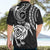 Personalised New Zealand Hawaiian Shirt Stylized Kiwi Bird Tattoo Mix Koru Circle and Maori Ethnic Vibe LT03 - Polynesian Pride