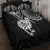 Personalised New Zealand Quilt Bed Set Stylized Kiwi Bird Tattoo Mix Koru Circle and Maori Ethnic Vibe LT03 - Polynesian Pride