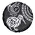 Personalised New Zealand Spare Tire Cover Stylized Kiwi Bird Tattoo Mix Koru Circle and Maori Ethnic Vibe LT03 - Polynesian Pride