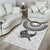 Custom New Zealand Area Rug Tui Bird and Koru Circle Mix Silver Fern Pattern LT03 - Polynesian Pride