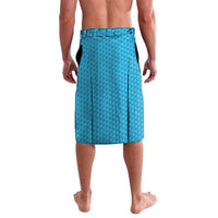 Honolulu Anniversary 52nd Running Lavalava Marathon Competition Kakau Pattern Blue Color LT03 - Polynesian Pride